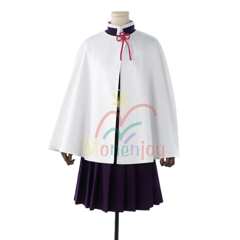 Monenjoy　鬼滅の刃 栗花落 カナヲ　コスプレ衣装　 つゆり かなお　コスチューム  鬼殺隊の女剣士 　イベント　 花の呼吸」の剣士 　きめつのやいば 　クリスマス　仮装