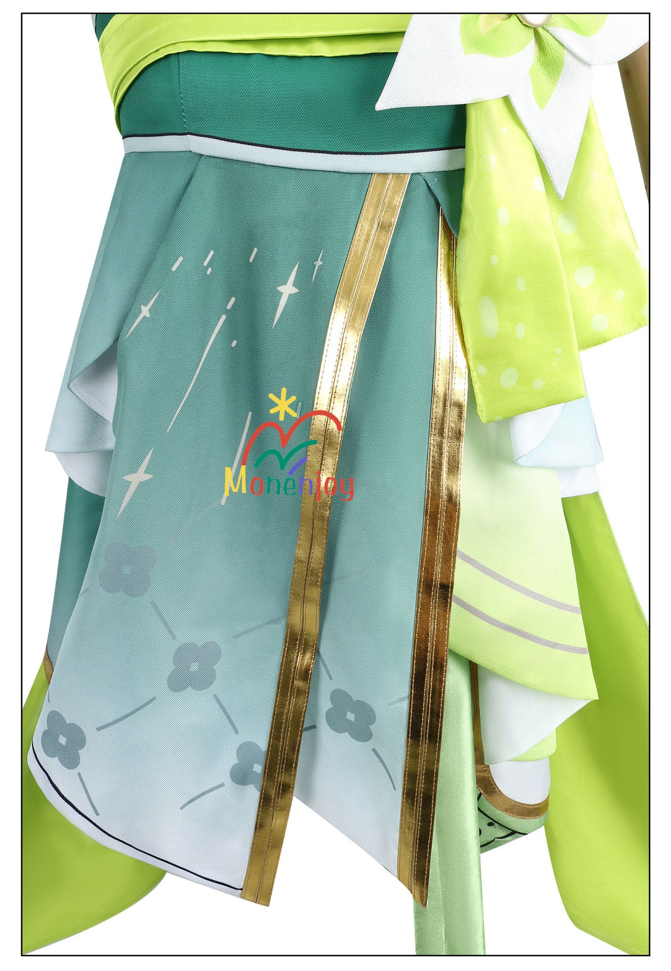 Monenjoy　鳴潮　ヴェリーナ　コスプレ衣装　かわいい　ワンピース　髪飾り付 - Monenjoy