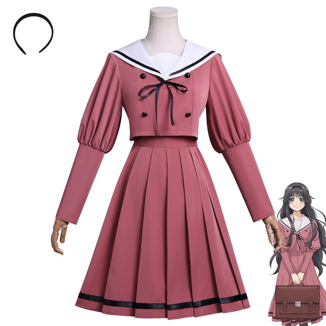 Monenjoy 薫る花は凛と咲く 和栗薫子 コスプレ衣装 JK服 セーラー服 学園服 桔梗学園 イベント ハロウィンGS1877