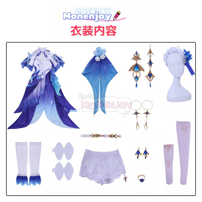 Monenjoy 鳴潮（めいちょう）　カンタレラ　コスプレ衣装　ワンピース　ドレス　コスチューム　イベント　GS1359 - Monenjoy