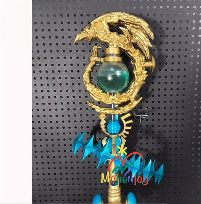 Monenjoy Fate/Grand Order Oberon Vortigern Tender 110cm PLA Staff, Fairyland Britain Weapon Model, Cosplay Prop GS1446