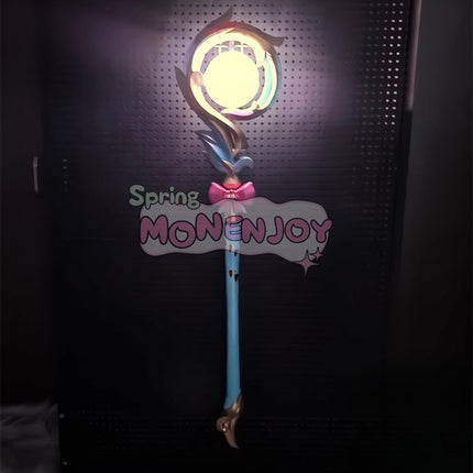 Monenjoy 崩壊スターレイル ヒアンシー 法杖　100cm　イカルン　25cm　小動物コスプレ道具　3dPLA材質　昏光の庭、オクヘイマ　アクセサリー　撮影道具　実物撮影　イベントGS1415 - Monenjoy