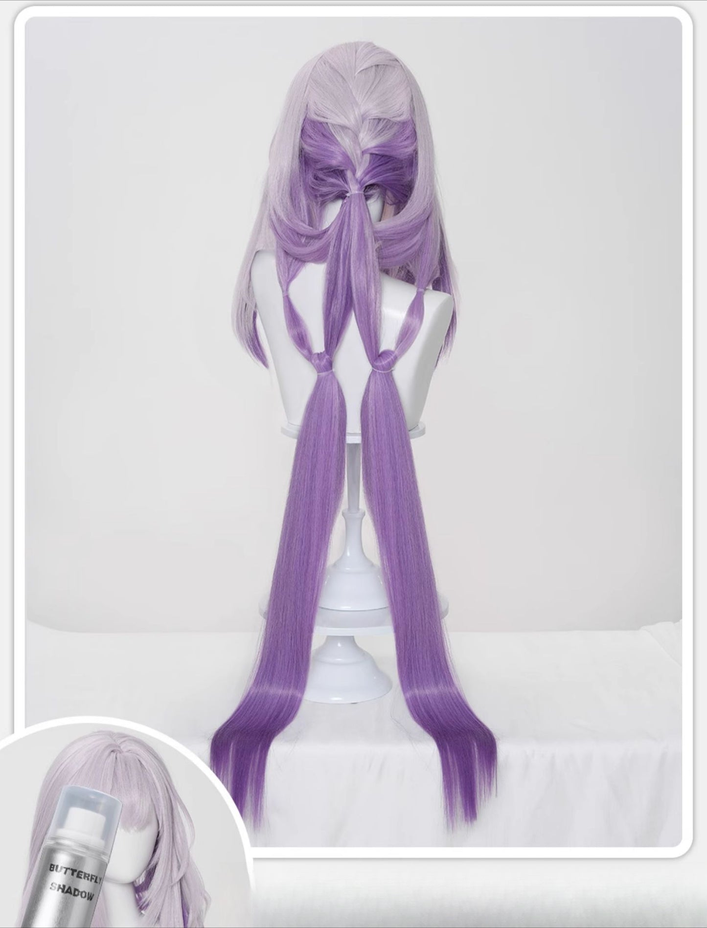 Monenjoy 崩壊スターレイル キャストリス　ウィッグ　カツラ　コスプレ小物　死影の侍女　キャストリス Castorice - Monenjoy