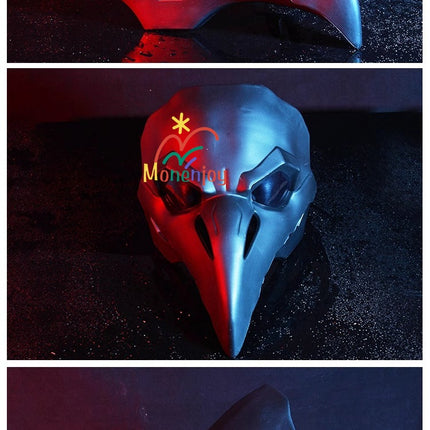 Monenjoy　東京喰種トーキョーグール　カラスの口 東京喰種 コスプレ小物 死神パンクロック ハロウィン仮装マスクGS1388
