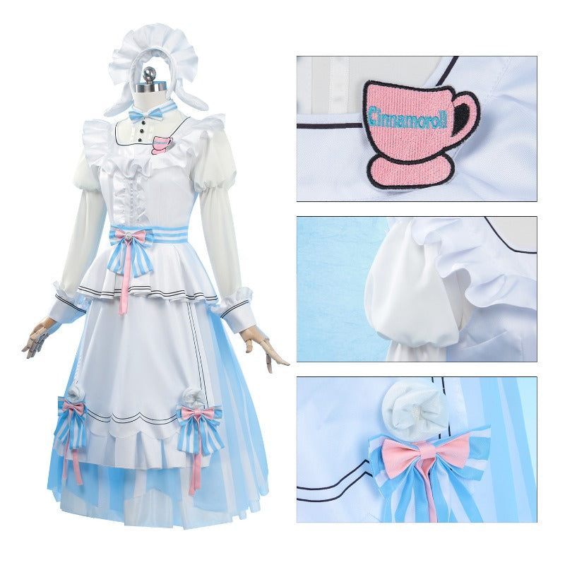 Monenjoy プロセカ　鳳えむ 　コスプレ衣装　特訓後　feat.シナモロール　ワンピース　イベントGS1323 - Monenjoy