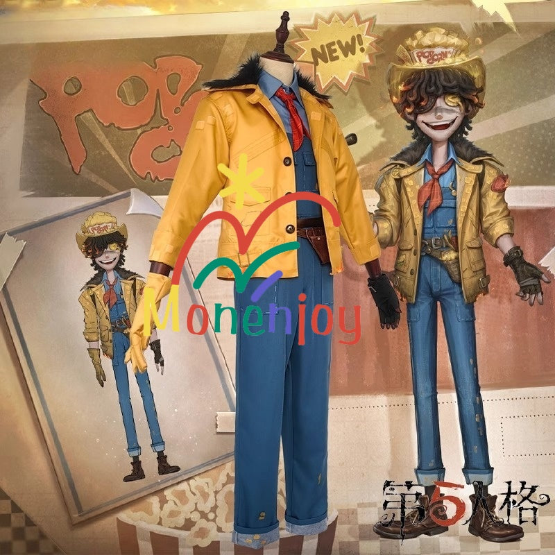 Monenjoy アイデンティティ5 火災調査員 コスプレ衣装　フロリアン・ブランド 第五人格/IdentityV 　コスチューム　イベント　帽子追加購入可能 - Monenjoy