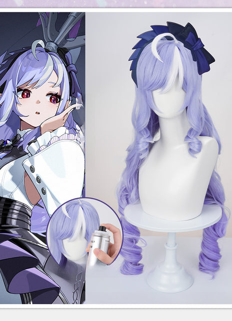 Monenjoy　ゼンレスゾーンゼロ　ビビアン　90cm　モッキンバード　ウィッグ　ヴィヴィアン　コスプレ道具　自然　ヒューゴ　カツラ - Monenjoy