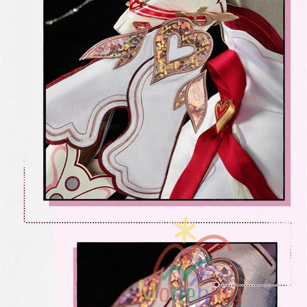 Monenjoy　崩壊3rd 妖精エリ  エリシア コスプレ　ピンク色　コスチューム　ハロウィン　コスプレ衣装