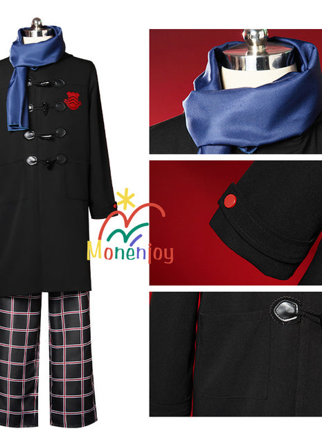 Monenjoy ペルソナ5 The Animation 雨宮蓮 コスプレ衣装　冬服　日常服　イベント　GS1357 - Monenjoy
