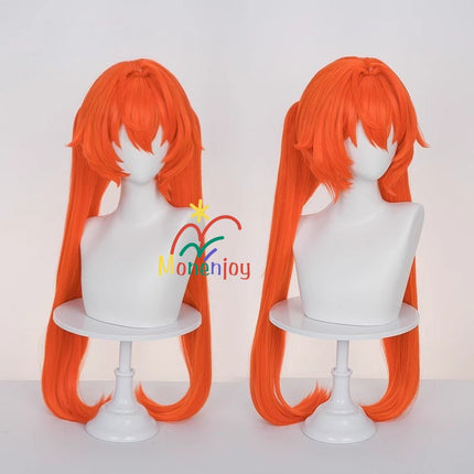 Monenjoy Zenless Zone Zero Orpheus Will-o'-the-Wisp Orange Wig Zenless Zone Zero Cosplay Props Accessories