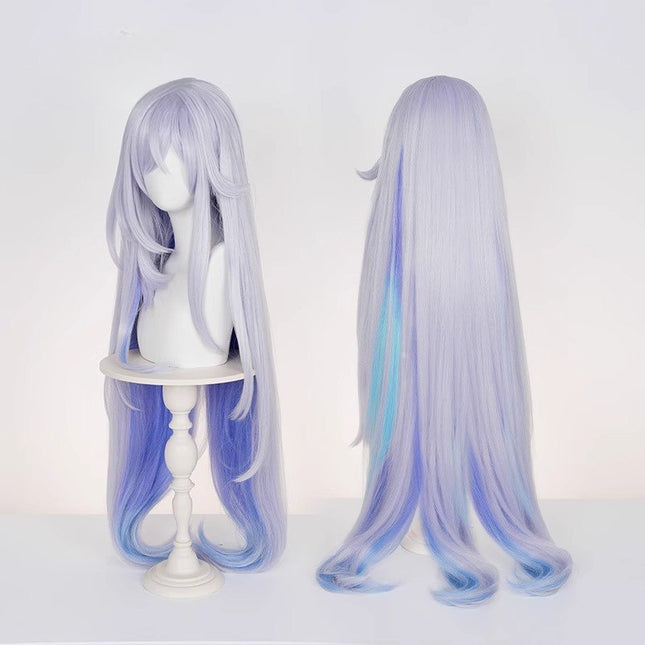 Monenjoy 原神 スカーク  ウィッグ 鬘 虚星の来臨 100cm コスプレ道具