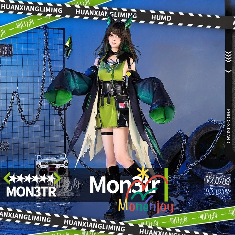 Monenjoy  アークナイツ Mon3tr M3 コスプレ衣装  明日方舟 Arknights  cosplay コスチューム イベント 仮装 変装GS1447