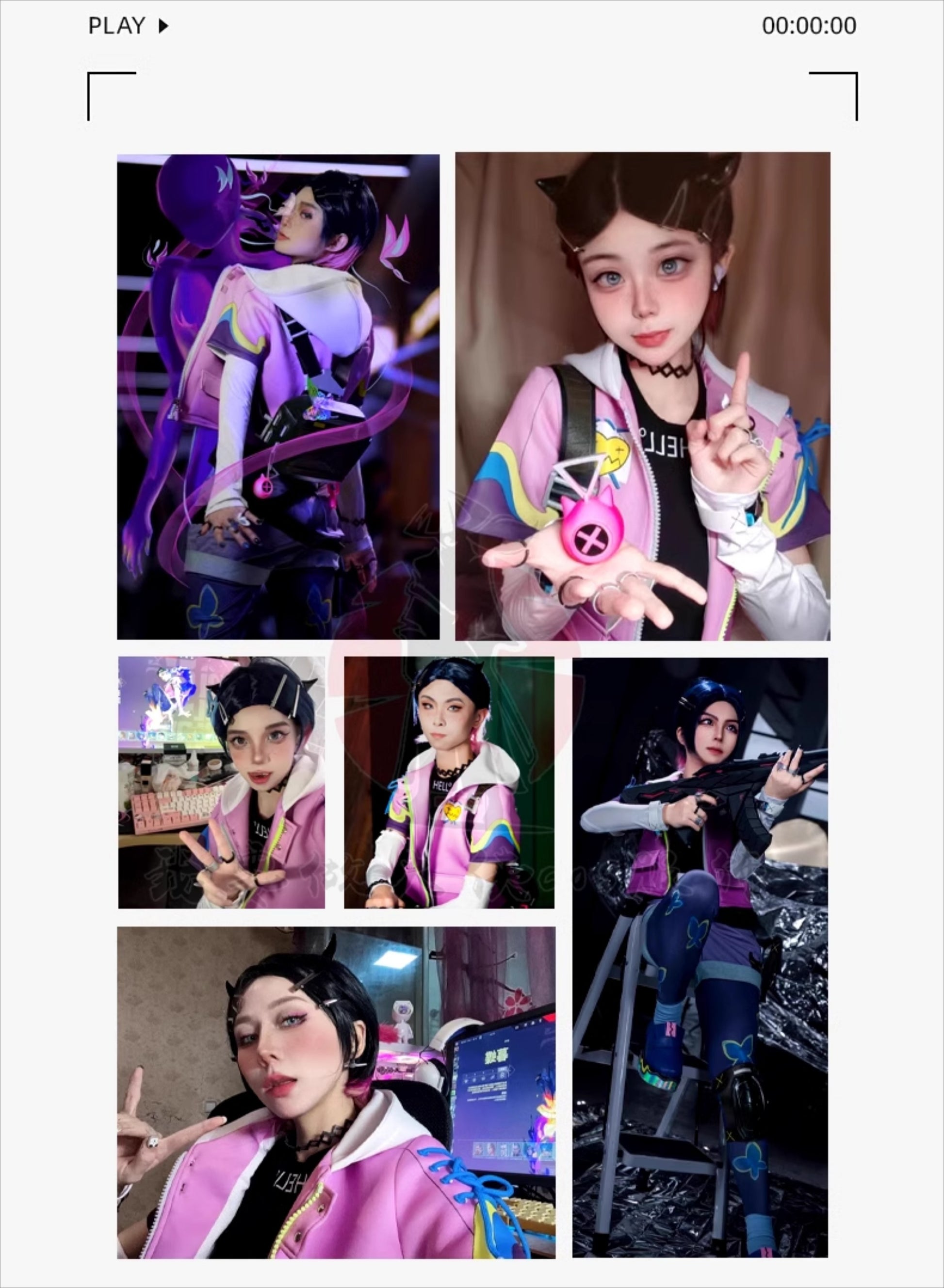 「受注商品」Monenjoy　ヴァロラント　クローヴ　コスプレ衣装　Clove　コスチューム　イベント　仮装　オーダーメイド可能 - Monenjoy