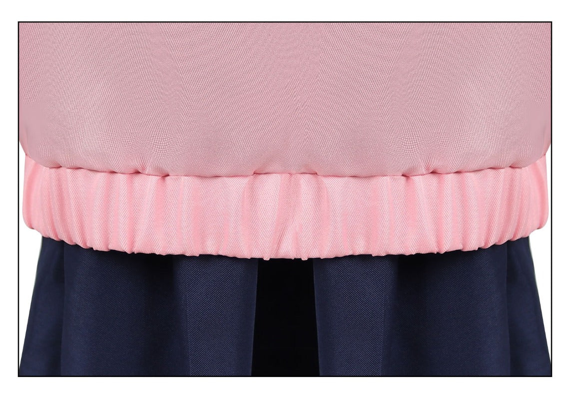 Monenjoy　ダンダダン　綾瀬桃（モモ）　オカルン／高倉 健　綾瀬 星子　白鳥 愛羅　コスプレ衣装　ターボババア　イベント　ポリエステル　イヤリング付　コスチューム