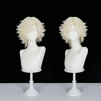 Monenjoy アイデンティティ5 探鉱者　トゥルース＆リーズニング　カツラ　34cm 第五人格/IdentityV　ウィッグ　コスプレ道具
