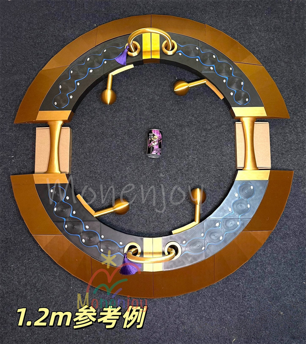 Monenjoy 超かぐや姫！ 駒沢乃依 コスプレ弓矢セット 弓 片面円環形態可能　PETG素材 90cmと120cm 3Kg 武器プロップ MONENJOY