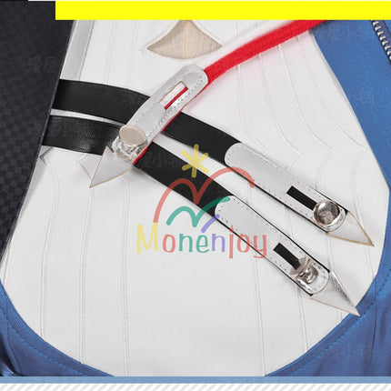Monenjoy Arknights: Endfield Chen Qianyu Cosplay Costume Chen Chenyu Costume Event Tail + Horns