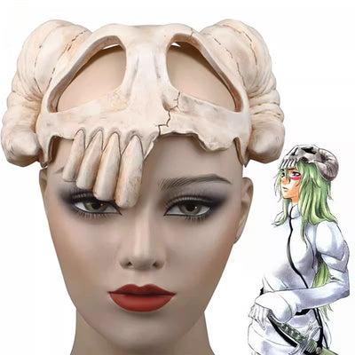 Monenjoy　BLEACH　ネリエル.トゥ.オーデルシュヴァンク　マスク　仮面　ハロウィン　コスプレ道具　PVC材質 - Monenjoy