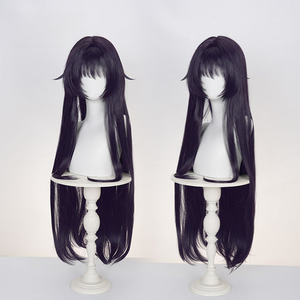 Monenjoy The Fragrant Flower Blooms with Dignity Kaoruko Waguri Cosplay 100cm Wig Wig Kaoruko Waguri Wig Private Kikyo Gakuen Girls' High School 
