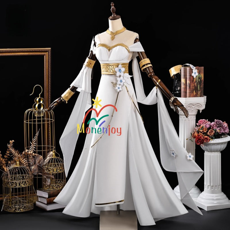 Monenjoy　崩壊スターレイル ヤヌサポリスの聖女トリスビアス コスプレ衣装　ドレス　コスチューム　イベント　GS1202 - Monenjoy
