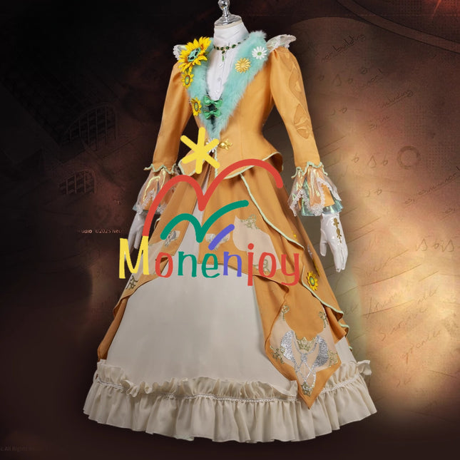 Monenjoy 第五人格× #コナン・ドイル財団 コラボ　記者衣装パックプレビュー　コスプレ衣装　ミズ・ワトソン 　コスチューム　眼鏡＋帽子付 - Monenjoy