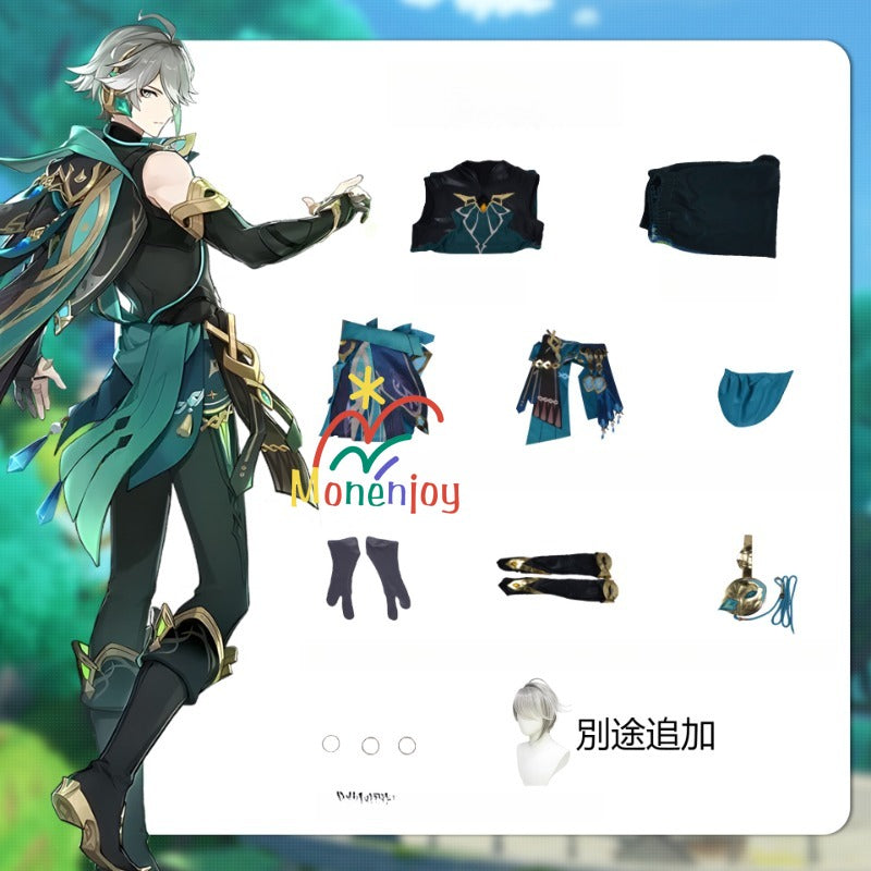 Monenjoy 原神 アルハイゼン　コスプレ衣装　Alhaitham コスチューム　イベント - Monenjoy