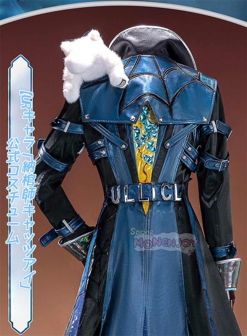 Monenjoy アイデンティティ5 納棺師 コスプレ衣装　7周年UR衣装パック 納棺師 キャッツアイ 第五人格/IdentityV　猫ちゃん＋箱追加　コスチュームGS1931