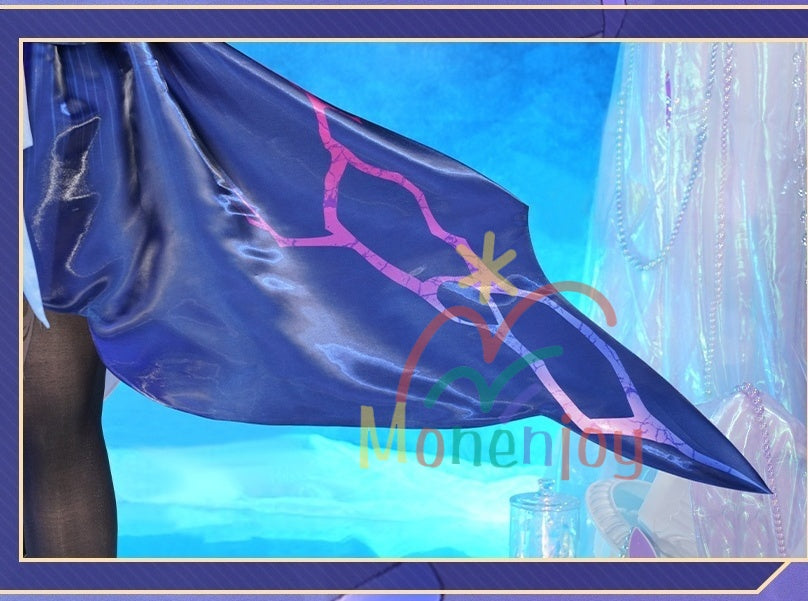 Monenjoy 崩壊スターレイル　セイレンス　Hysilens 女騎士 オンパロス シューズカバー付　3d樹脂髪飾り　コスプレ衣装 プロ仕様