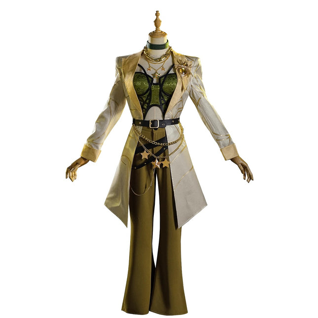 Monenjoy IdentityV バーメイドの衣装 校閲者 SSR衣装 アクセサリー デミ・バーボン メガネ+帽子付 第五人格 ハロウィン  - Monenjoy