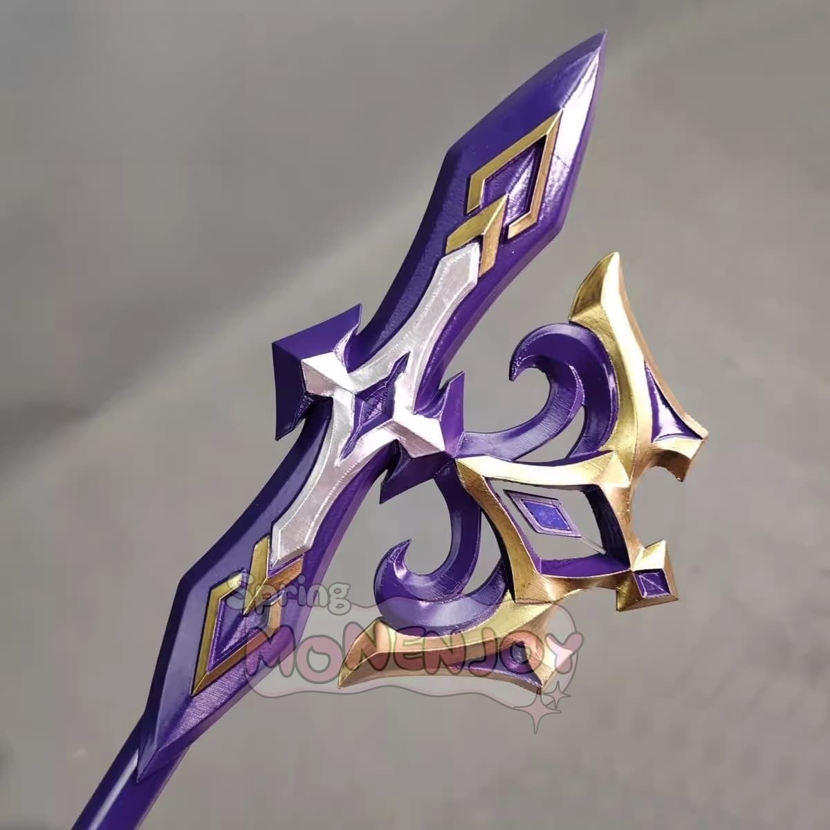 Monenjoy 崩壊スターレイル マダムヘルタ 専用杖（185cm） 3Dプリント製 発光/非発光タイプ 分割式で持ち運び楽々