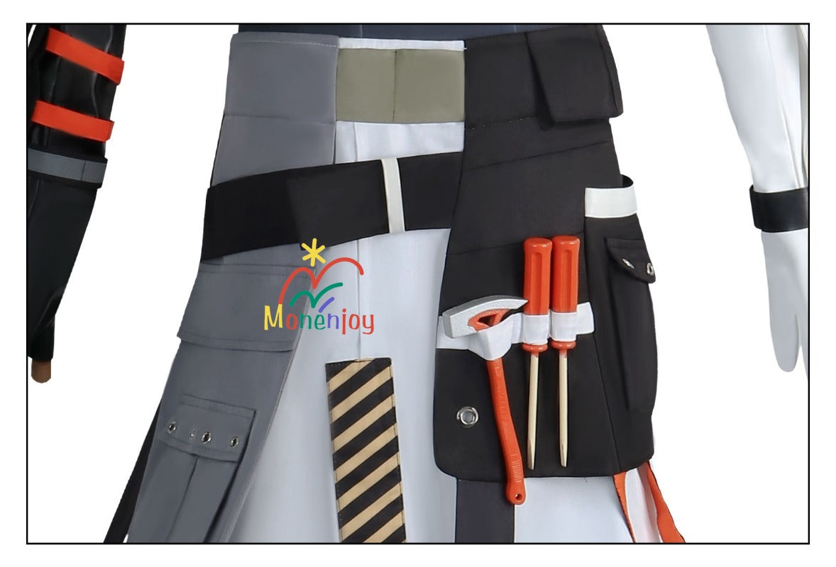 Monenjoy　ゼンレスゾーンゼロ グレース・ハワード 　コスプレ衣装　白祇重工 　コスチュームGS1934