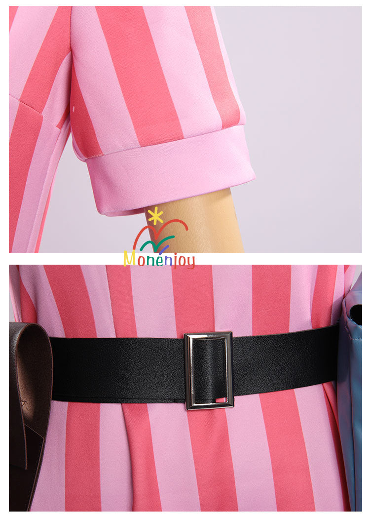 Monenjoy　ドラゴンボール　ブルマ　コスプレ衣装　ワンピース　イベントGS1354 - Monenjoy