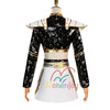 Monenjoy KPOP Girls! Demon Hunters Rumi Mila Zoe Cosplay Costume Stage Clothes Black Sparkly Live Clothes KPop Demon Hunters