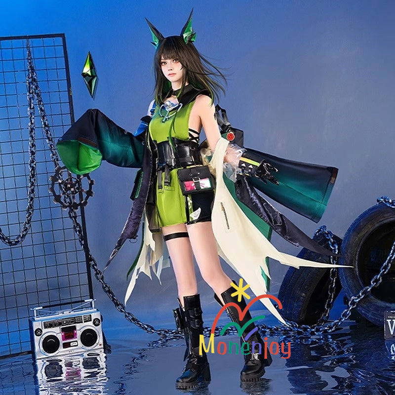 Monenjoy  アークナイツ Mon3tr M3 コスプレ衣装  明日方舟 Arknights  cosplay コスチューム イベント 仮装 変装GS1447