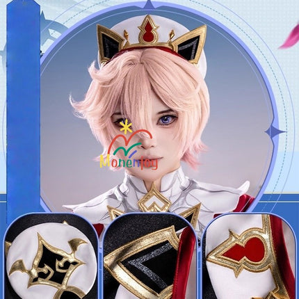ชุดคอสเพลย์ Monenjoy Genshin Impact Dahlia, ชุด Mondo / Favonius Church, นักเทศน์แห่งเทพแห่งสายลม Barbatos 