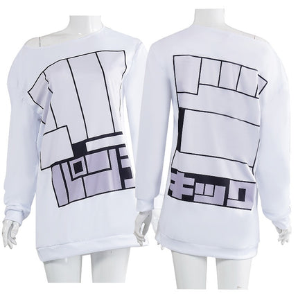 Monenjoy　ダンダダン   モモ 綾瀬桃  コスプレ衣装　白色　 パーカー ホームウェア  部屋着    スウェットシャツ フーディー ルームウェア  寢間着　コスチューム