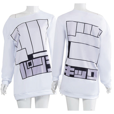 Monenjoy　ダンダダン   モモ 綾瀬桃  コスプレ衣装　白色　 パーカー ホームウェア  部屋着    スウェットシャツ フーディー ルームウェア  寢間着　コスチューム