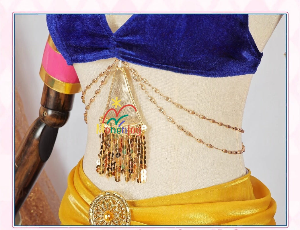 Monenjoy しゅごキャラ！ 月詠歌唄 舞娘 コスプレ衣装 ほしな歌唄　イベント　GS1306 - Monenjoy