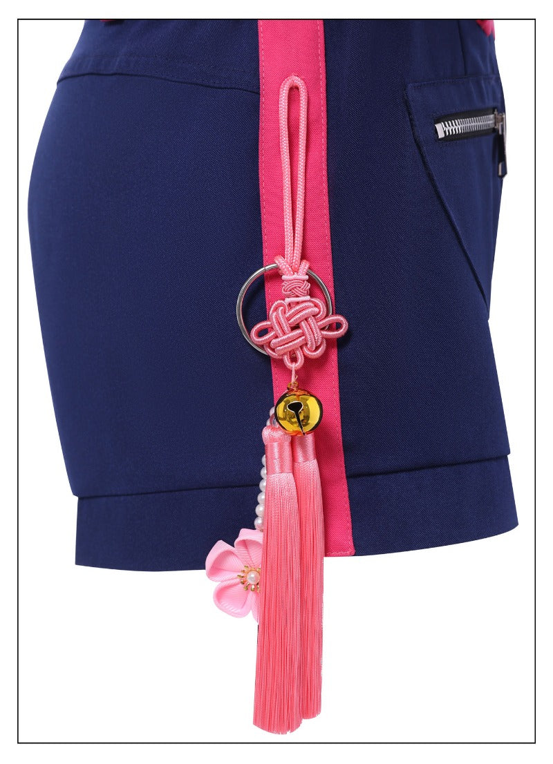 Monenjoy Anime Movie KPOP Girls! Demon Hunters Rumi Zoe Korean Style Cosplay Costume KPOP Superstar 