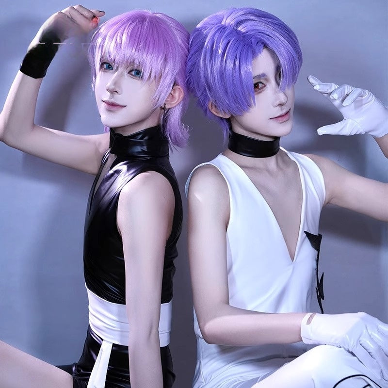 Monenjoy パンティ&ストッキングwithガーターベルト 天使兄弟　ポリエステル ポリウレタン コスプレ衣装 - Monenjoy