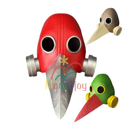 Monenjoy チェンソーマン 暴力の魔人 ガルガリ　仮面 被り物 デビルハンター　フェイスマスク ABS樹脂製　お面 cosplay小物 武器 道具 ホラー周辺 ハロウィン