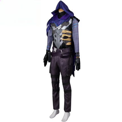 Monenjoy　ヴァロラント　オーメン　コスプレ衣装　Omen　コスチューム　cosplay　Valorant　イベント　仮装 - Monenjoy