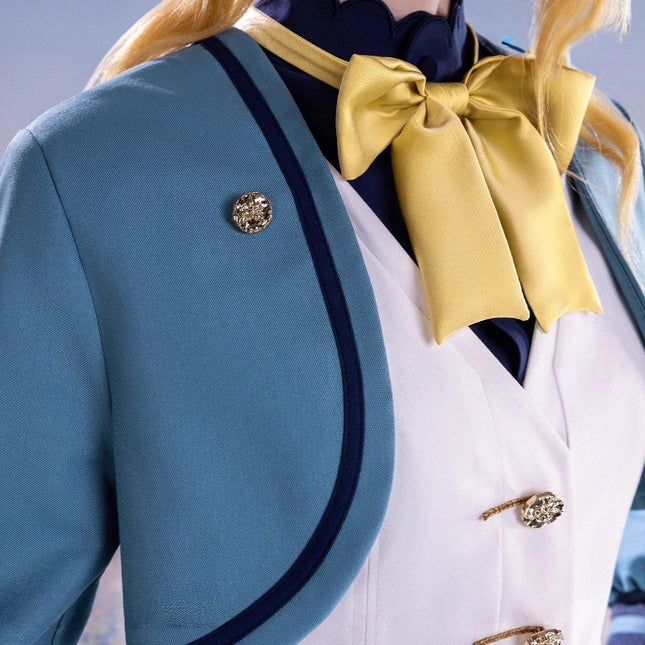 Monenjoy Silent Witch Monica Everett School Uniform Cosplay Costume Luxury Magician Dress