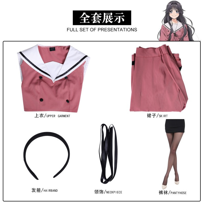 Monenjoy　薫る花は凛と咲く　和栗薫子　コスプレ衣装　JK服　セーラー服　学園服　桔梗学園　イベント　ハロウィンGS1877