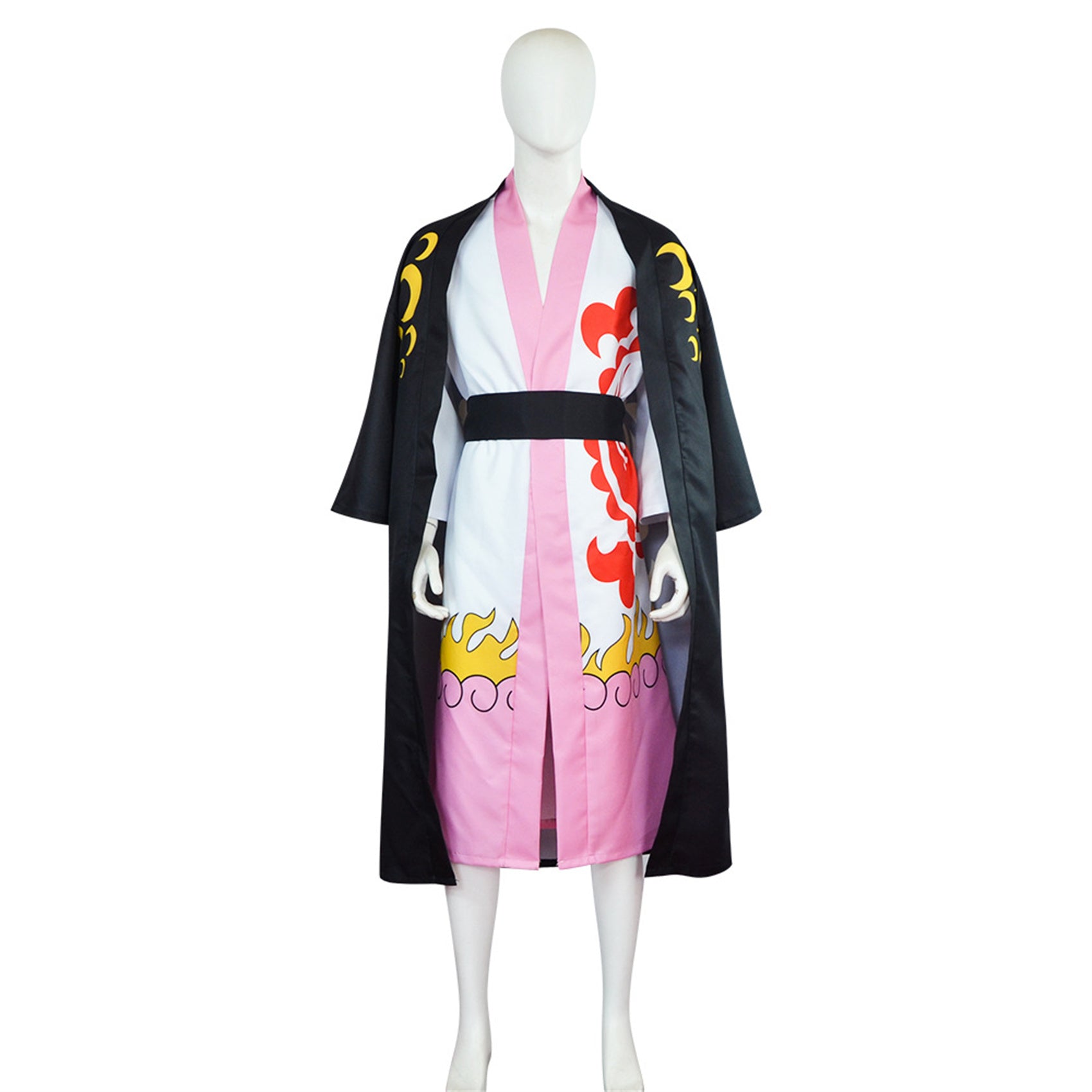 Monenjoy ONEPIECE 光月モモの助　ワノ国将軍　和服 衣装 ユニフォーム　コスチューム　少年漫画　COS　ハロウィン　舞台衣装　学園祭　クリスマス　イベント - Monenjoy