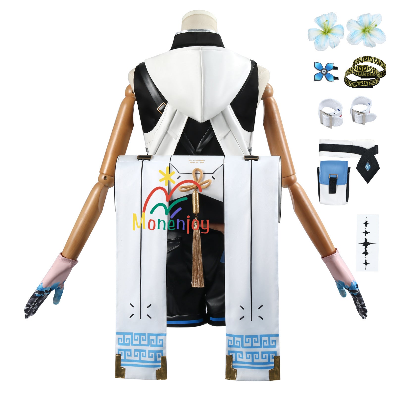 Monenjoy　鳴潮　釉瑚　コスプレ衣装　ゆうご　3d樹脂アクセサリー　コスチューム　学園祭 - Monenjoy