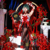 Monenjoy　鳴潮 フローヴァ コスプレ衣装　イベント　赤色　ワンピース 　3d樹脂製パーツ　ジャカード生地　ウィッグ　サンダル追加　コスチュームGS1927