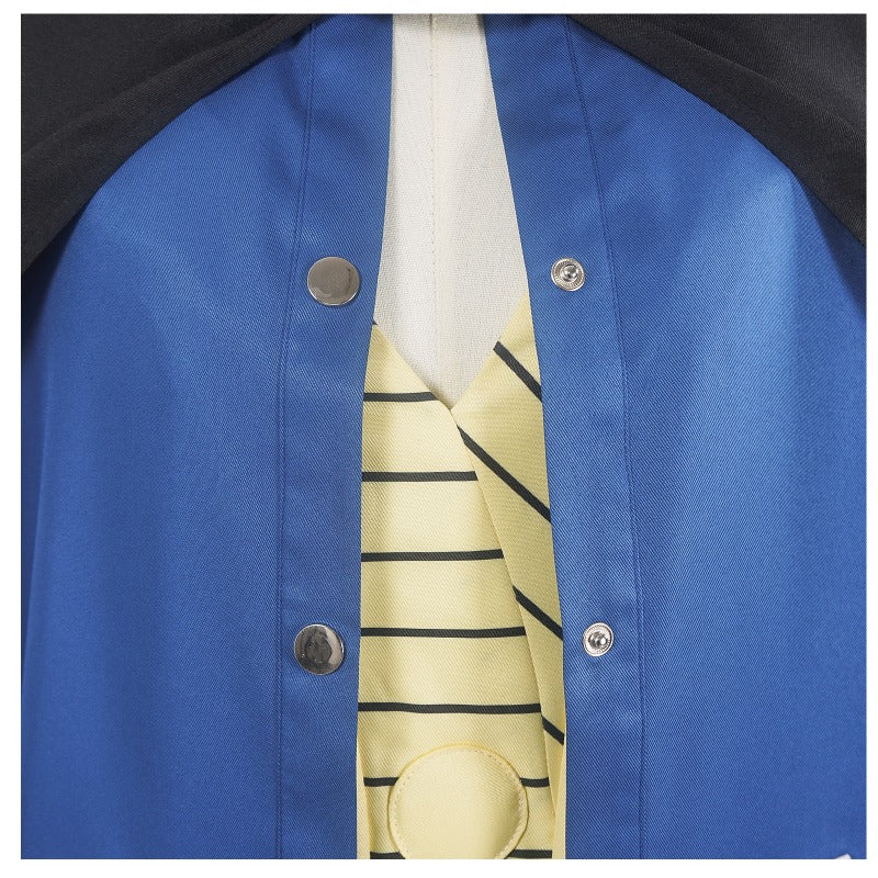 Monenjoy　ダンダダン 星子　ドドリア三太　綾瀬桃　コスプレ衣装　ケープ付　モモ　コスチューム　 霊媒師 高倉健　仮装　ハロウィン