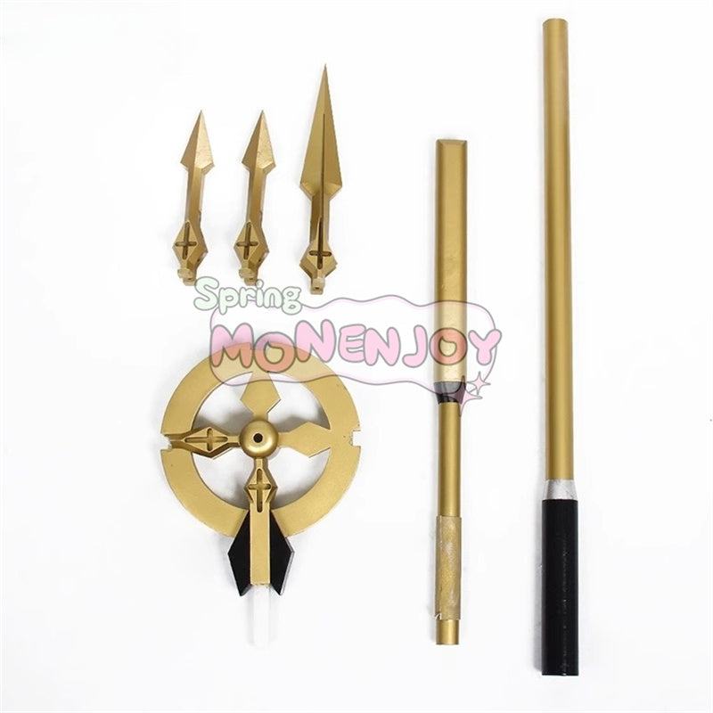 Monenjoy 魔法少女リリカルなのは　魔導師 八神 はやて　長柄武器　モデル　夜天の書 シュベルトクロイツ コスプレ道具　リリカルロボット大戦GS1416 - Monenjoy