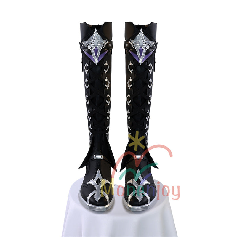 Monenjoy 原神　フリンズ　ロングブーツ　コスプレ道具　シューズ　靴 GSS1014